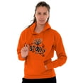 thumbnail image 3 of Spooky Cute Haunted Halloween Tree Unisex Plus Size Hoodie Brisco Brands 2X, 3 of 6