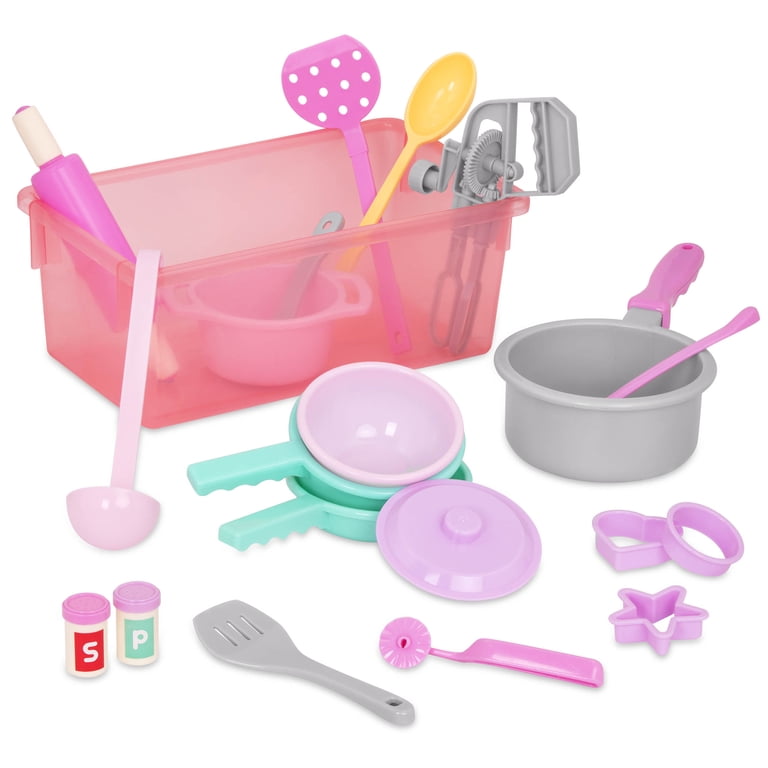 Battat Dinner for Eight Cookware Playset with 21 Pieces photo 1