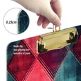 thumbnail image 6 of FORMRS Acrylic Clipboard with Low Profile Clip Standard A4 Letter Size, 12.5" x 9", Vibrant Green Tartan Pattern, 6 of 8
