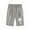 Grey, variant on MEZZALL Children Kids Girls Shorts Letter Printed Elastic Waist Casual Pants Breeches With Pocket Lovely Dailywear 11-12 Years