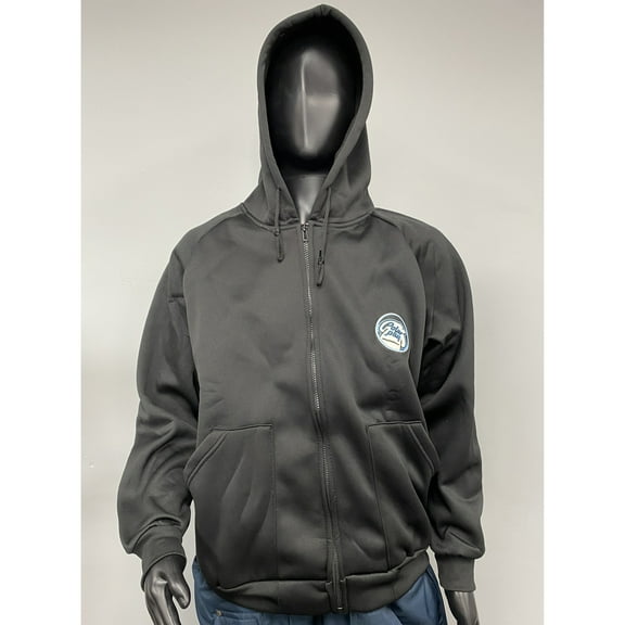 Polar Plus Warm Hooded Sweatshirt with Zipper for Men