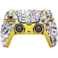thumbnail image 1 of Controlador Inalámbrico MODDEDZONE PS5 Diseño Oro Dinero, 1 of 5