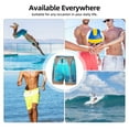 thumbnail image 5 of Kdxio Underwater Aquarium Arches Print Men's Swim Trunks with Compression Liner 7 Inch Inseam Quick Dry Swim Shorts, 5 of 5