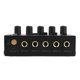thumbnail image 4 of 4 Channel o Mixer Line Mixer 4 Channel Headphone Amplifier for Home Studios Live Recording 100‑240V EU Plug, 4 of 4