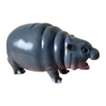thumbnail image 1 of Estatuilla de resina SHZONS Hippo Puerco hinchable Estatua de hipopótamo pigmeo, 1 of 8