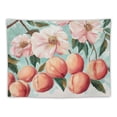 thumbnail image 5 of Patifu Peaches Flowers Tapestry Wall Hanging Unique Style Graphic Tapestries Home Wall Decor Art for Living Room Bedroom Apartment Farmhouse Dorm 50x40inch, 5 of 6