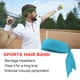 thumbnail image 5 of Sonducket Diadema deportiva de moda, bandas para el sudor traseras ajustables, accesorios de estilo atlético Multicolor de secado rápido para tenis y Accesorio para el cabello lago azul, 5 of 6
