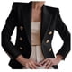thumbnail image 1 of Chaquetas de traje clásico Chaqueta de negocios para mujer, elegante botón, abrigo sólido para mujer, prendas de vestir de oficina, traje de trabajo, abrigo para mujer,blazer moda（Negro， L), 1 of 2