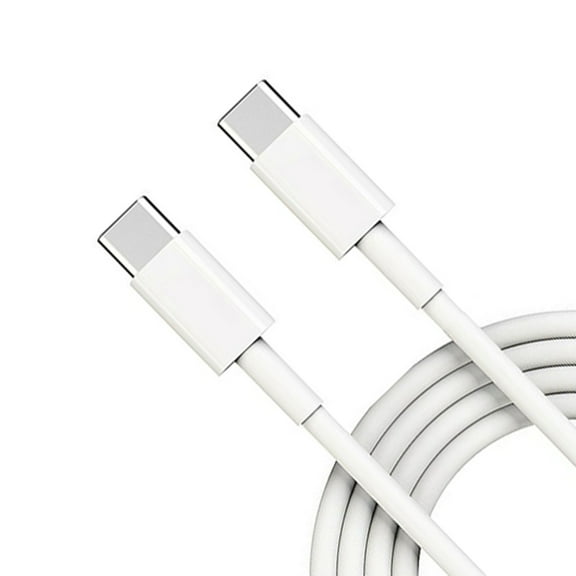 6ft Long USB-C Cable for Boost Mobile Celero 5G/Plus (2024) - Fast Charger Cord Power Wire Type-C to Type-C Data Sync White for Celero 5G/Plus (2024) Models