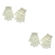 thumbnail image 4 of Sonducket 1 par de guantes para niños, cubierta de mano, accesorio de ropa para ropa de invierno, blanco Blanco 2Conjunto, 4 of 6