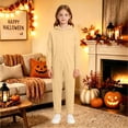 thumbnail image 2 of Norvella Boys Zip Up Jumpsuit Solid Hooded Long Sleeve Relaxed Fit One Piece Pajamas Halloween Costume Casual Outfit, 2 of 8