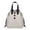 Beige, variant on Cute Backpack Middle High School Teen Soft Book Bag with Large Pockets Solid Color Back To School Casual High School College,One Size,Navy