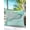 Aqua, variant on 1 Pack Outdoor Throw Pillow, Marble Sage Green Waterproof Pillow with Insert Included, Modern Abstract Ink Painting Luxury Decorative Accent Cushion Sofa Pillows for Patio Porch, 16 x 16 In
