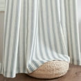 thumbnail image 7 of JINCHAN Linen Blue Striped Curtains Farmhouse Living Room Ticking Stripe Curtains Bedroom Window Pinstripe Curtains Grommet 2 Panels W50 x L84, 7 of 7