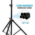 thumbnail image 2 of PYLE PSTND25 - 6 FT. Universal Tripod Speaker Stand Mount, Height Adjustable, 2 of 7