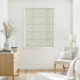thumbnail image 3 of TWOPAGES 34"x60" Cotton Cordless Print Roman Shade Light Filtering Blinds for Bedroom, 1 Piece, Cafe Creme, 3 of 6