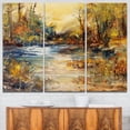 thumbnail image 1 of Design Art - Stream in Forest Oil Painting, 1 of 1