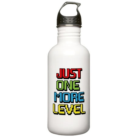 

CafePress - Just One More Level Water Bottle - Stainless Steel Water Bottle Sports Bottle 1.0L