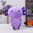 thumbnail image 3 of Cartoon salamander plush figure 20cm purple, 3 of 4