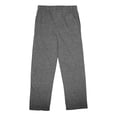 thumbnail image 7 of Men's Cotton-Blend Pajama Pants - Soft Brushed Flannel Feel Sleep & Lounge Pants with Pockets & Elastic Waistband - Graphite Heather Gray 4-Pack-Medium, 7 of 7