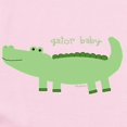 thumbnail image 2 of CafePress - Gator Baby Infant Bodysuit - Baby Light Bodysuit, Size Newborn - 24 Months, 2 of 4