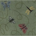 thumbnail image 3 of Kaleidoscope - Whimsical Area Rugs Wing Dings - Rectangle - 3'10" x 5'4" - Rose, 3 of 3