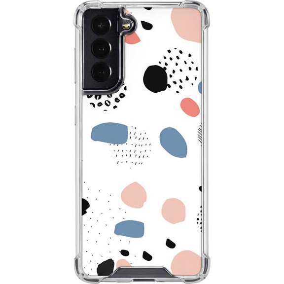Skinit Polka Dots Patterned Dots Galaxy S22 Clear Case