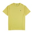 thumbnail image 1 of Ralph Lauren Mens Classic Solid Basic T-Shirt, Yellow, Small, 1 of 2
