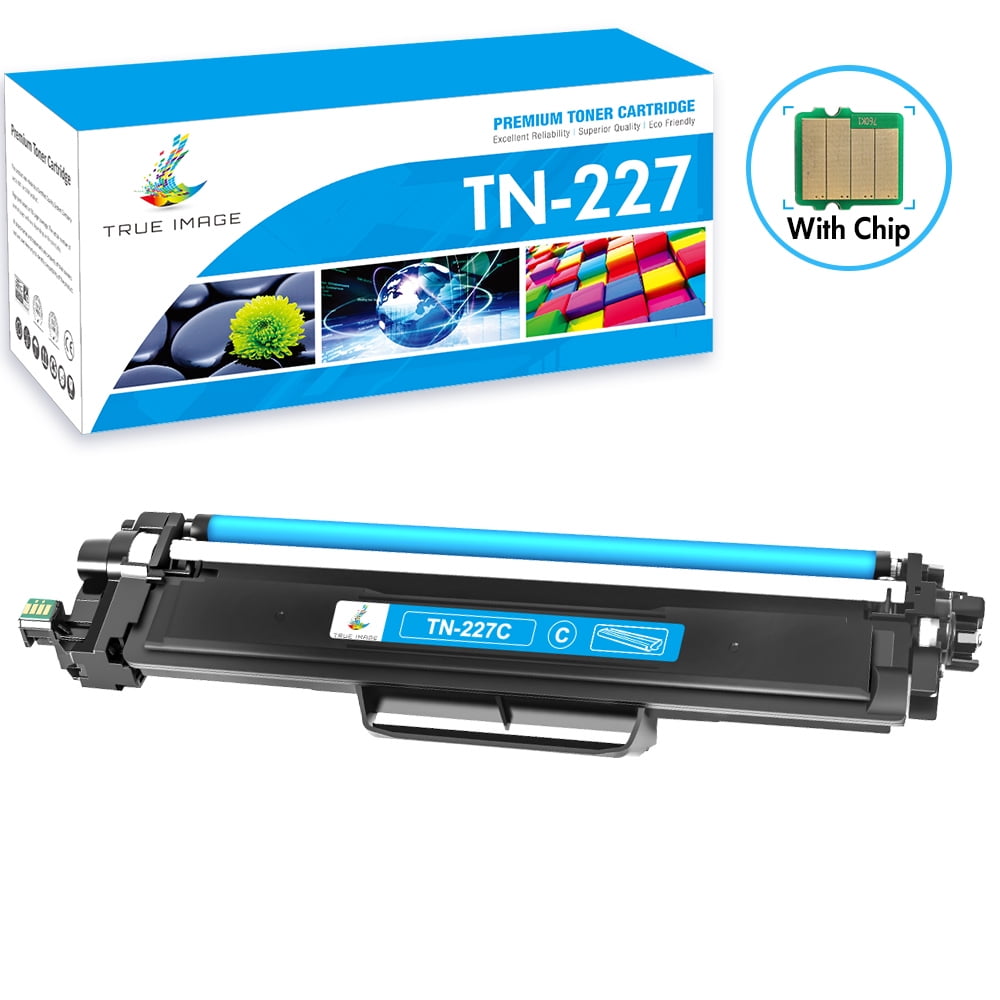 3PK TN227 Cyan Toner Cartridge for Brother MFC-L3770CDW MFC-L3730CDN DCP-3550CDW