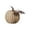 Beige, variant on Jollyzo Artificial Wicker Pumpkin Decor with Stem & Leaves, 5.5" Rustic Fall Pumpkin Figurine for Halloween, Thanksgiving & Farmhouse Home Decor