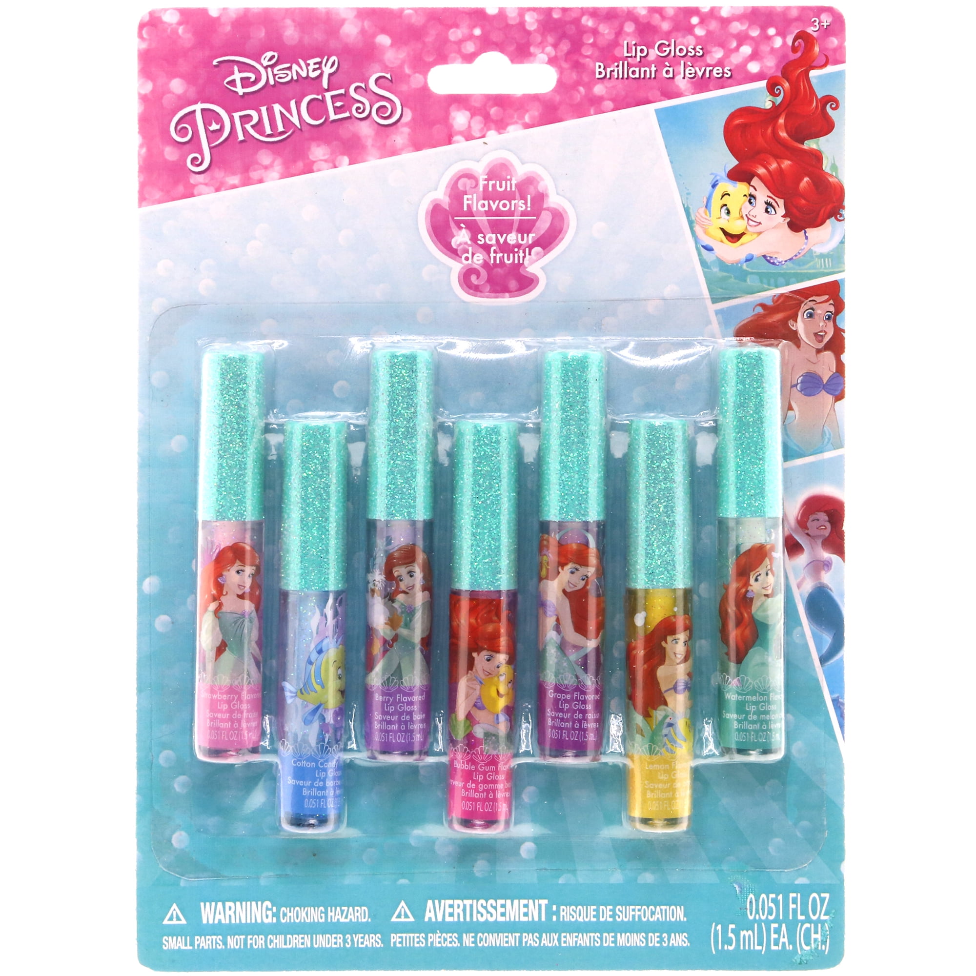 Disney Princess 7pk Lip Gloss Set Walmart Inventory Checker BrickSeek