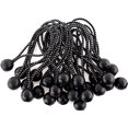 thumbnail image 5 of Cuerda elástica de bola, resistente y versátil, interior y exterior, amarre de lona, ​​organizar y asegurar, negro, paquete de 30, 5 of 5