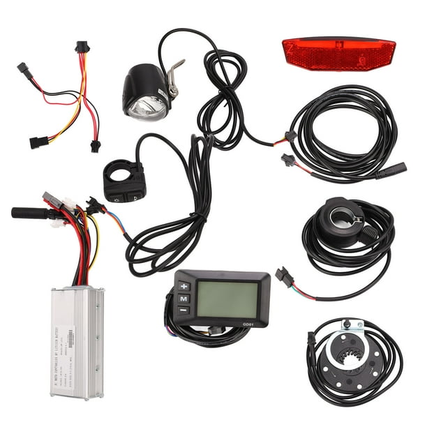Kit de panel LCD de controlador de motor, controlador de bicicleta eléctrica, conversión de controlador de conversión de bicicleta eléctrica, kit de controlador de modificación de scooter multifuncional