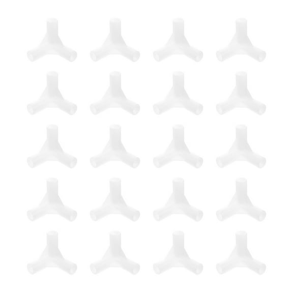 Greenadscape Canopy Frame Parts 20Pcs Tent Support Stable Connection Fittings for Garden Supports