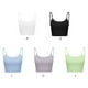 thumbnail image 4 of Greeniant Camiseta sin mangas, sujetador deportivo, chaleco deportivo, accesorios de gimnasio lavables, ropa para correr, comodidad, resiliencia, Uniforme atlético Blanco ocho, 4 of 6