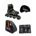 thumbnail image 1 of Combo De Patines Casco Protecciones Y Bolsa Speed Black, 1 of 10