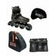 thumbnail image 1 of Combo De Patines Casco Protecciones Y Bolsa Speed Black, 1 of 10