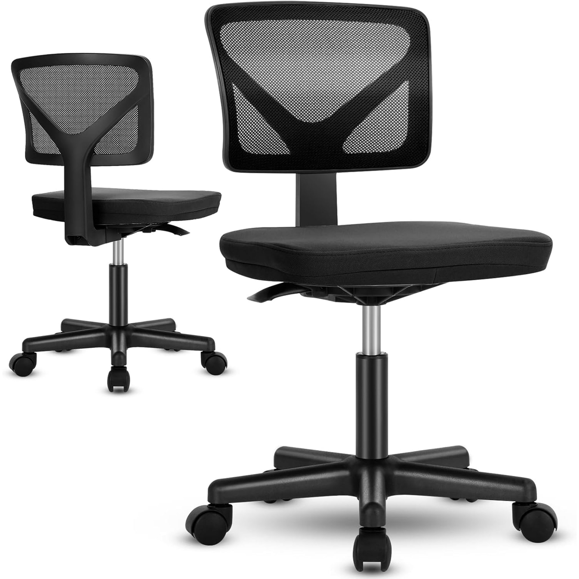 armless home office chair ergonomic product