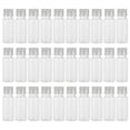 thumbnail image 1 of Miangastore 30pcs Aluminum Caps Plastic Bottles Empty Transparent Plastic Bottles with Lids, 1 of 8