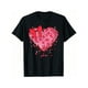 thumbnail image 2 of Happy Valentines Day Bow Heart Girl Women T-Shirt, 2 of 7