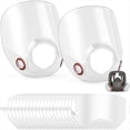 thumbnail image 1 of Conjunto de Lentes de Repuesto para Respirador Completo Serie 6000 y 20 Protectores de Lentes Desprendibles Compatibles con 6000., 1 of 5