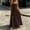 Coffee, variant on Blmnix Ladies Dresses Strapless Dress Corset Dress Off The Shoulder Tent Dresses Sleeveless Maxi White Boat Neck Adjustable Waist Going Out Dress M