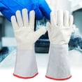 thumbnail image 3 of Guantes de Trabajo de 40 cm de Largo, Guantes Protectorados Criogénicos para Tratamiento de Nitrógeno Líquido Gnl, Cálidos Criogénicos para Ambientes de Baja Temperatura, 3 of 7