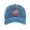 Blue, variant on USA 250th Anniversary Commemorative Baseball Cap Unisex Distressed Washed Cotton Hat Vintage Style Patriotic Semi-quincentennial Souvenir Accessory