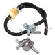 thumbnail image 4 of Sidaley Control de grifo de combustible de motocicleta de aluminio, accesorios de componentes de repuesto profesionales portátiles para motor Accesorios para motos, 4 of 6