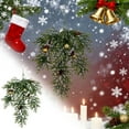 thumbnail image 1 of Elegant Winter Country Tear Drop Needle Wreath Featuring Realistic Pinecones And Greenery For Seasonal Home, 1 of 5