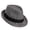 Dark Grey, variant on Men's Foldable Hat Sun Breathable Weave Design Rollable Beach Parties Outdoor Accessory