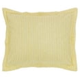 thumbnail image 4 of Better Trends 2-Piece Twin Bedspread Set 100% Cotton Chenille, Soft & Cozy Stripe Pattern, All-Season Bedding, Machine Washable (Yellow) Jullian Collection, 4 of 6