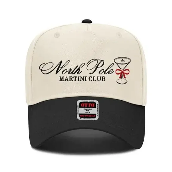 Espresso Martini Hat for Christmas Hat, Funny Trucker Hat Baseball Hat, Adjustable Cap with Playful Humor Design, Trendy Headwear for Parties Festivals