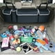 thumbnail image 4 of Organizador de gran capacidad para el respaldo del asiento del coche - 4 espaciosos bolsillos, correas ajustables, para juguetes de niños, artículos de bebé, equipo de camping, 4 of 8